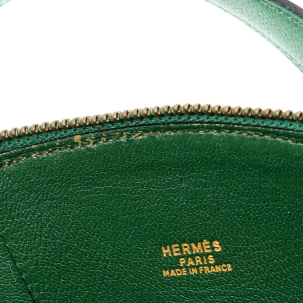 Auth Hermes Ile De Shiki Structured Boxy Camera B… - image 5